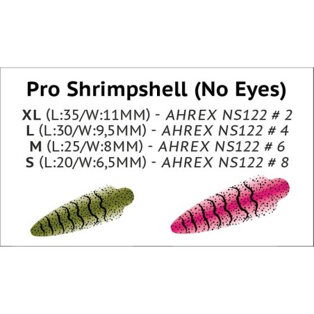 Pro Sportfisher Pro Shrimpshell (No Eyes)