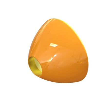 M - 6.5mm - 9pcs/pk - Fluo Orange