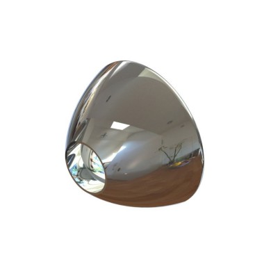 M - 6.5mm - 9pcs/pk - Silver