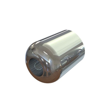 M - 6mm - 10pcs/pk - Plata