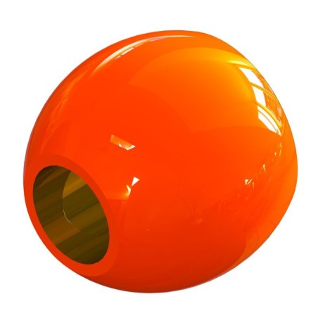 M - 6mm - 9pcs/pk - Ultra Orange