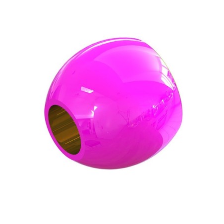 XS - 4mm - 10pcs/pk - Fluo Pink