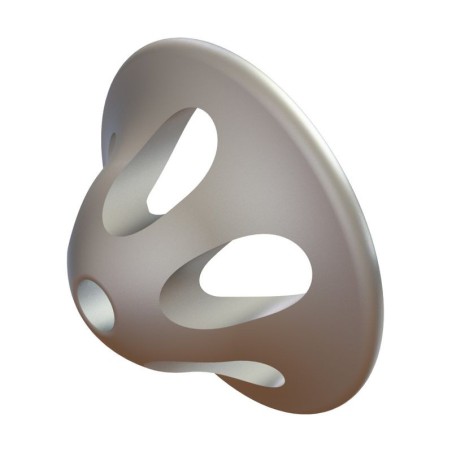XL - 12 mm - Plata metalizado