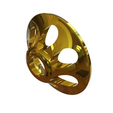 M - 9mm - Yellow Metallic