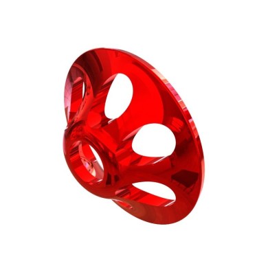 M - 9mm - Red Metallic