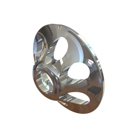 M - 9mm - Silver Metallic