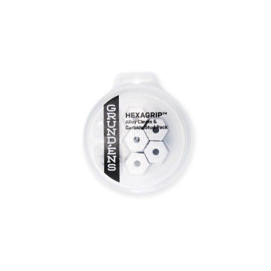 Grundens Hexagrip alloy cleat & carbide stud puck pack