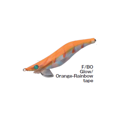 2.22NDX - 6.5cm - 6.5g - F/BO GLOW/ORANGE RAINBOW TAPE