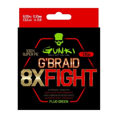 Gunki G Trenza 8X Lucha