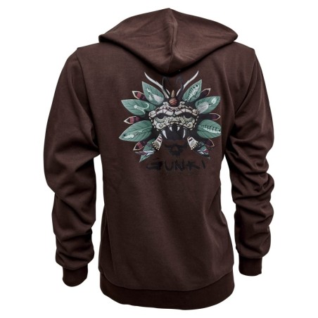Sudadera con capucha Gunki Chief Brown