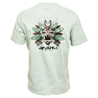 Gunki T Shirt Gunki Chief Green White