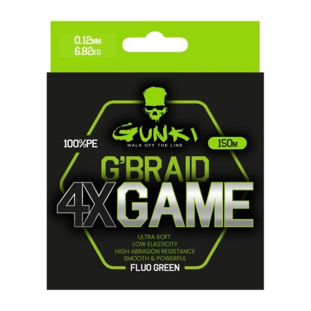 Juego Gunki G Braid 4X