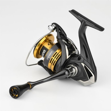 Mango de aluminio Gomexus 27x20mm para carretes Shimano y Daiwa