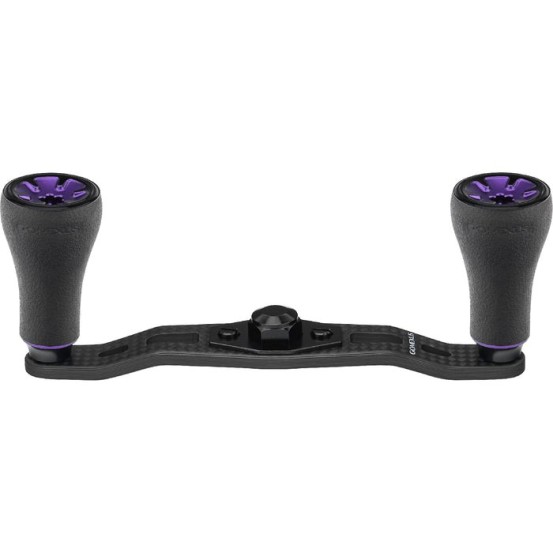 Gomexus Manivelle Carbone de 95mm Poignées TPE pour Shimano Daiwa Abu Lew's
