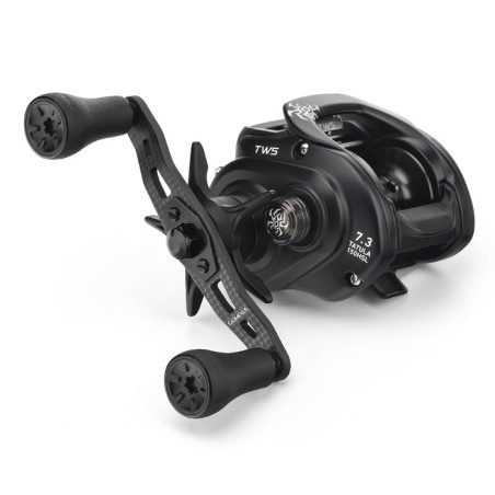 Gomexus Manivelle Carbone de 95mm Poignées TPE pour Shimano Daiwa Abu Lew's