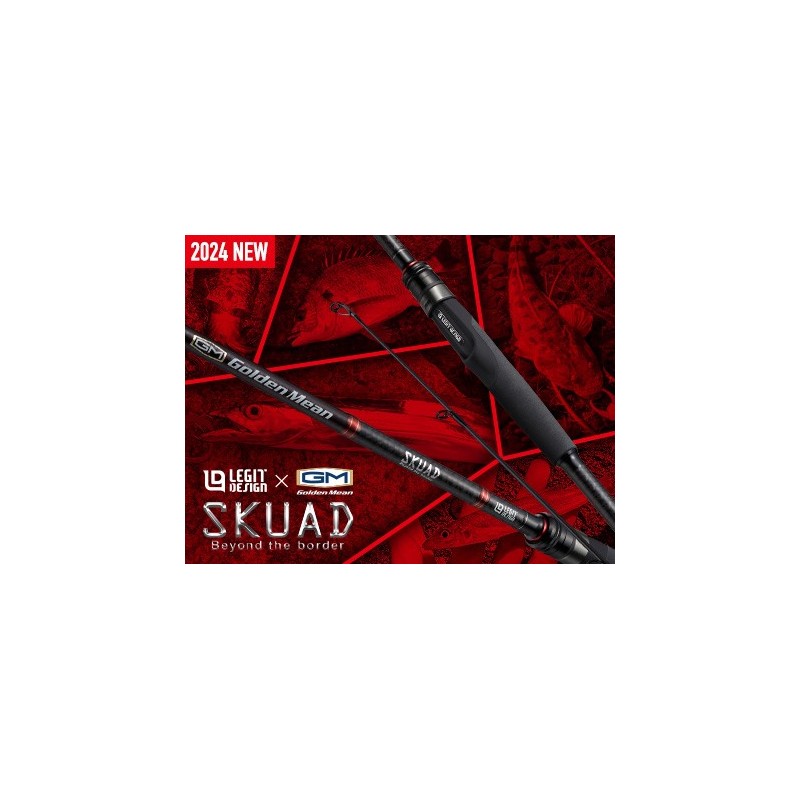 Golden Mean SKUAD NAN-DEMO Rods (GM x Legit Design)