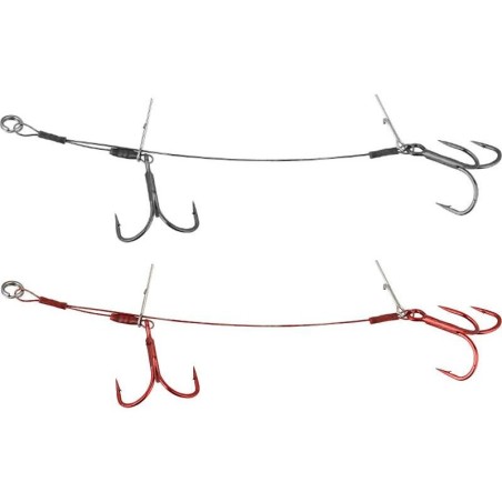 Savage Gear Carbon49 Double Stinger - 2pcs/pk