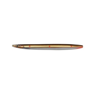 11cm - 15g - Marrón Cobre Rojo Puntos