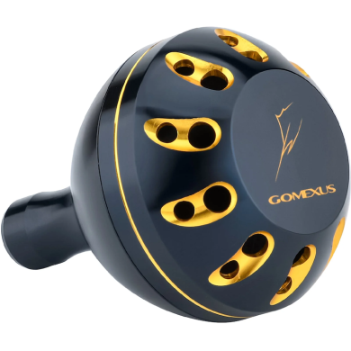 Gomexus Poignée Puissante Bleu et Dorée pour Shimano et Daiwa