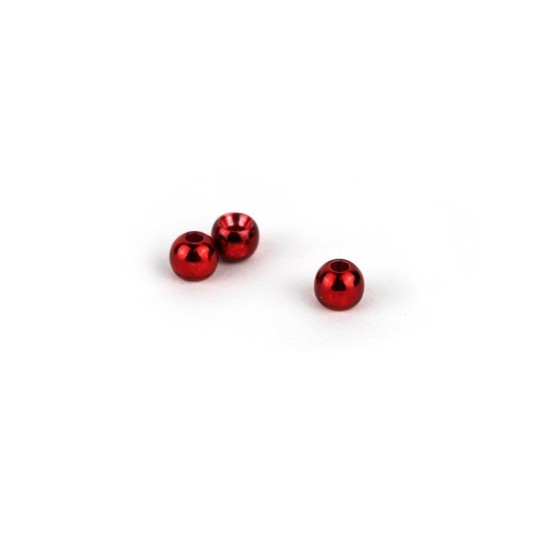 Textreme Brass Beads Metallic Red-