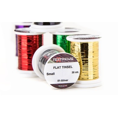 Textreme Flat Tinsel Small 0.37mm (1/69")-