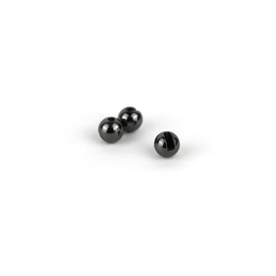Textreme Tungsten Slotted Beads Black-