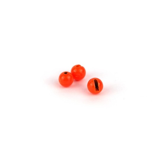 Textreme Tungsten Slotted Beads Fluo Orange-