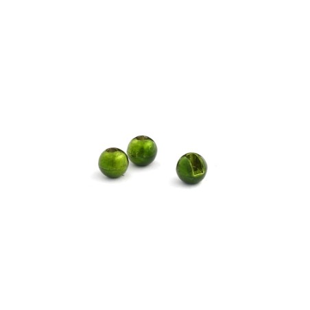 Textreme Tungsten Slotted Beads Metallic Olive-