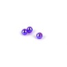 Textreme Tungsten Slotted Beads Metallic Purple