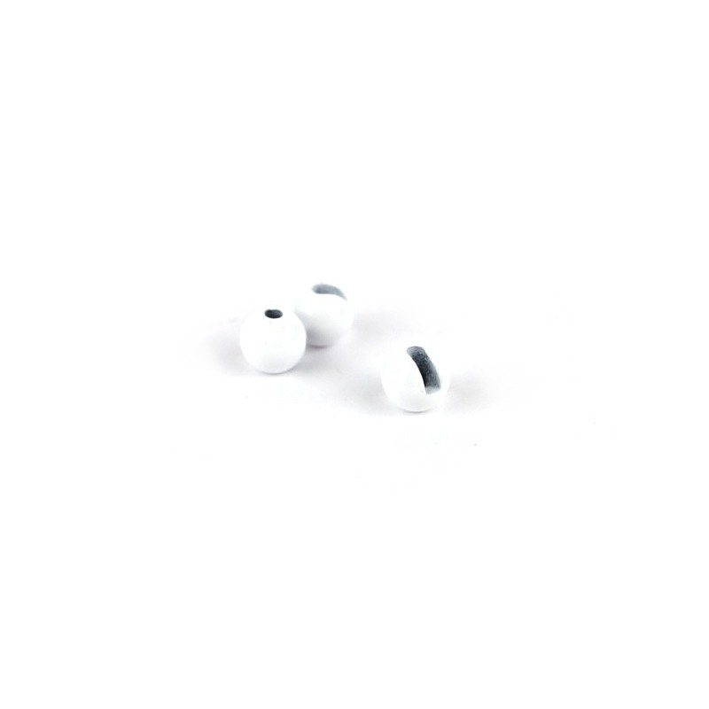 Textreme Tungsten Slotted Beads White-