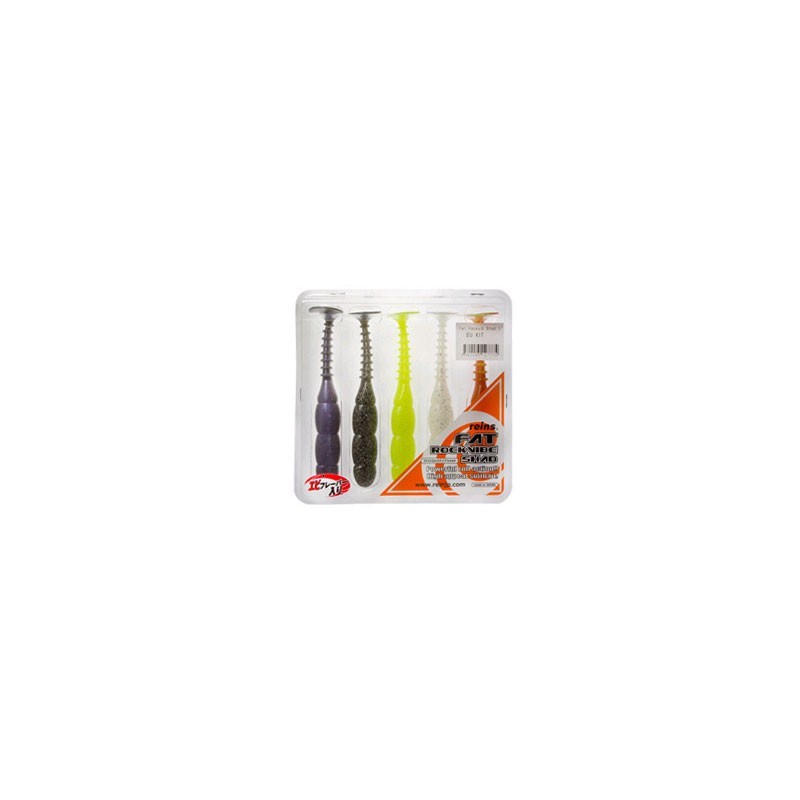Reins Fat Rockvibe Shad 5" Colors Kit