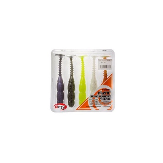 Reins Fat Rockvibe Shad 5" Colors Kit