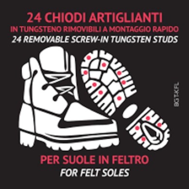 For Felt Sole - 24pcs/pk