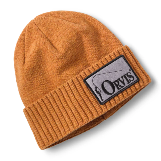 Orvis Recycled Wool Blend Logo Beanie-