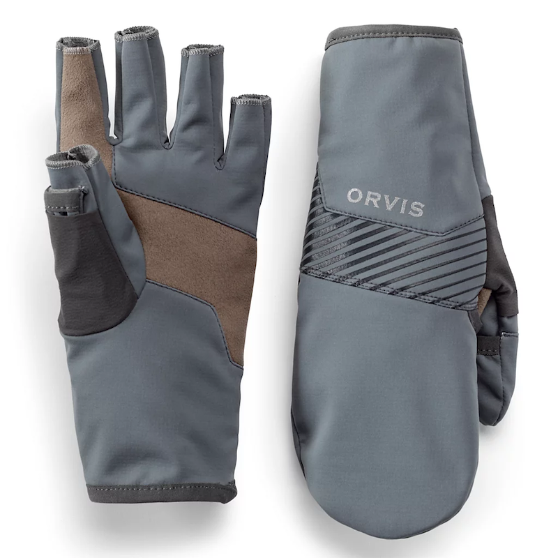 Orvis Softshell Convertible Mitt Turbulence-