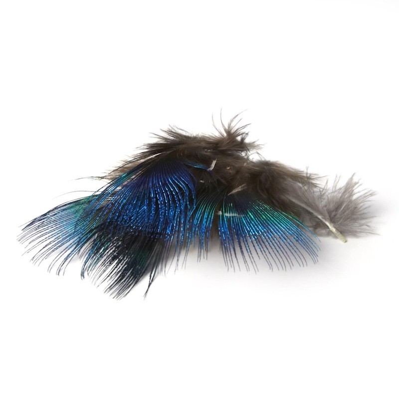JMC Plume De Paon Naturel Bleu-