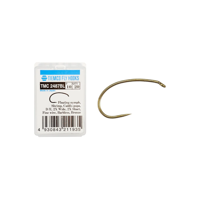 Tiemco TMC 2487BL (Boîte de 20 ou 100)-