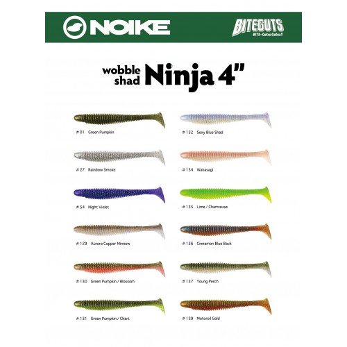 Noike Ninja Shad 4"