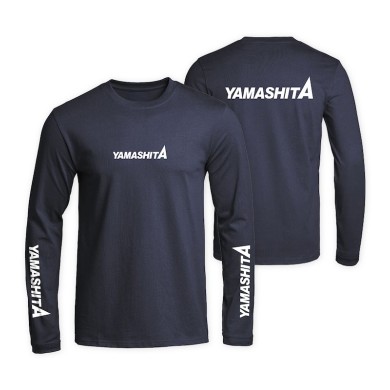 Yamashita Dry Long Sleeve T-Shirt Navy-