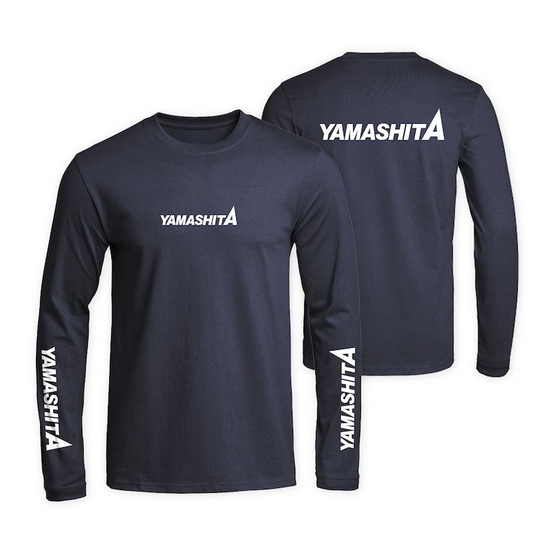 Yamashita Dry Long Sleeve T-Shirt Navy-