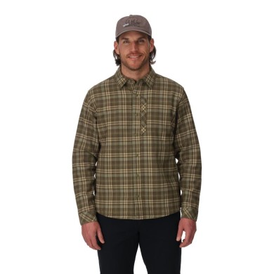 Simms Coldweather Shacket Schooner Plaid-