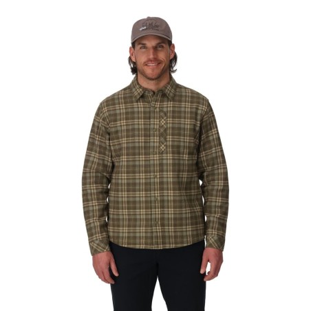 Simms Coldweather Shacket Schooner Plaid-