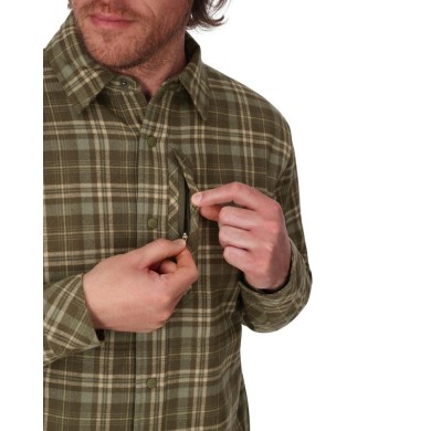 Simms Coldweather Shacket Schooner Plaid-