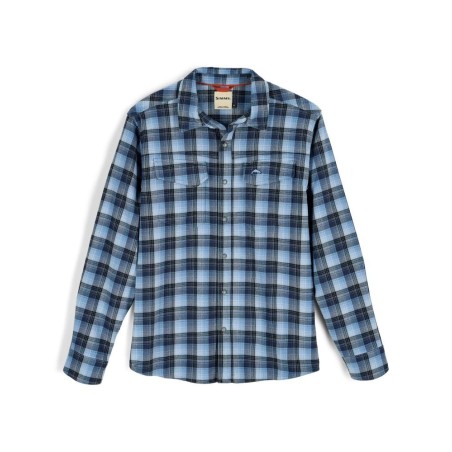 L - Kennebec Plaid Steel Blue