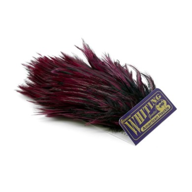 Black laced White dyed Claret