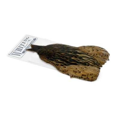 Badger dyed March Brown