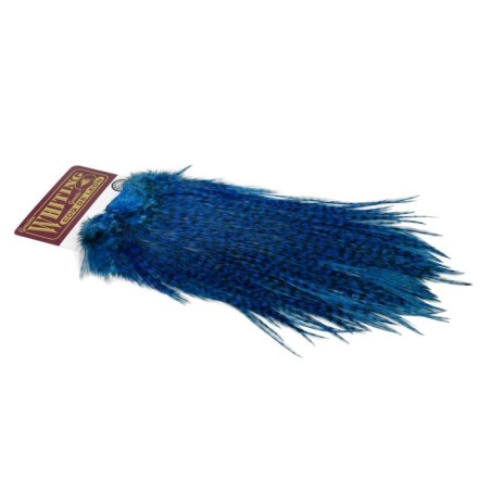 Grizzly dyed Kingfisher Blue