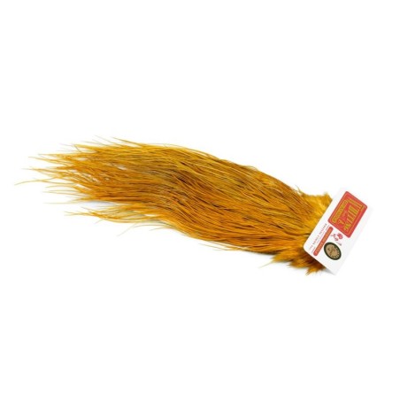 Saddle White dyed March Brown