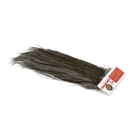 Saddle White dyed Dark Dun