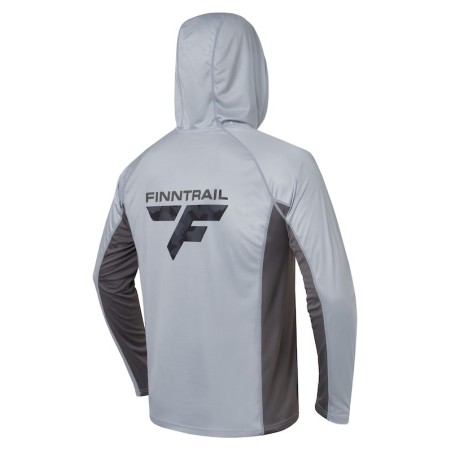 Finntrail Tee Shirt Anti UV Manches Longues Wave Big Logo-